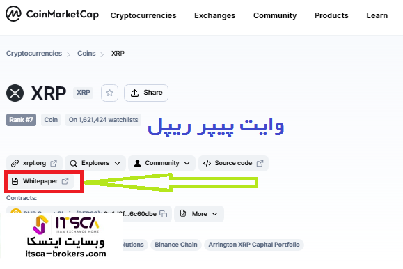 مشاهده وایت پیپر یک ارز دیجیتال