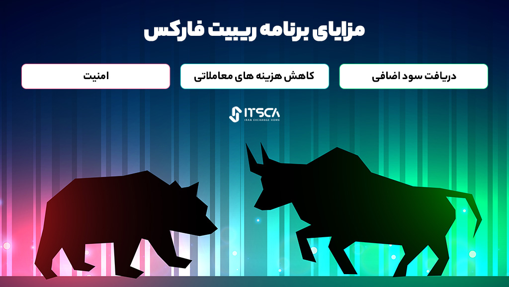 مزایای برنامه ریبیت فارکس