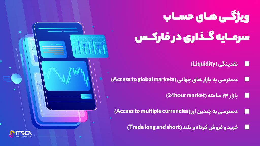 انواع حساب معاملاتی در فارکس