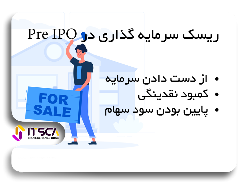 ریسک سرمایه گذاری در Pre IPO