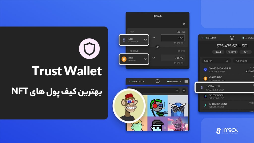 تراست ولت، بهترین کیف پول ذخیره nft