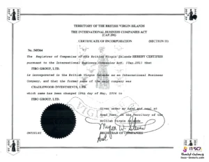 certificate-of-incorporation