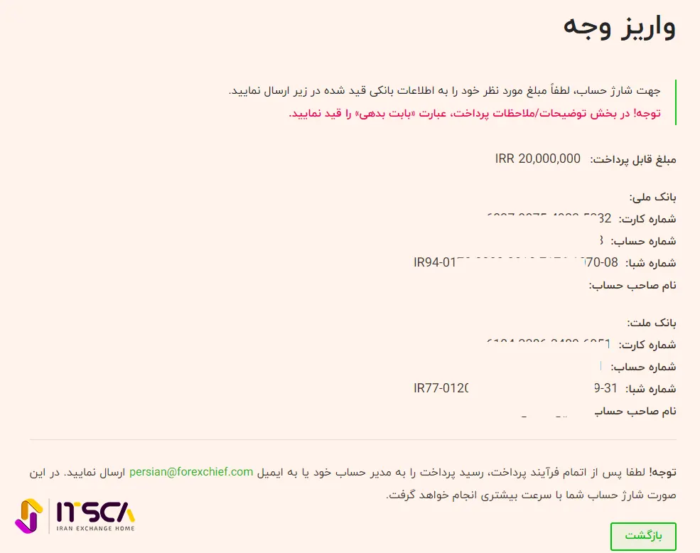 نقد و بررسی بروکر فارکس چیف - آموزش ثبت‌نام در xChief - فارکس چیف