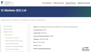 نقد و بررسی بروکر IC Markets - ثبت نام در آی سی مارکتس - 13 مجوز CySEC آی سی مارکتس