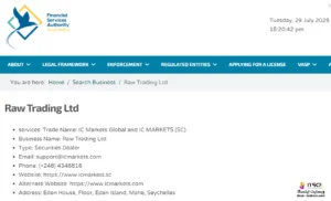 نقد و بررسی بروکر IC Markets - ثبت نام در آی سی مارکتس - 14 مجوز FSA آی سی مارکتس