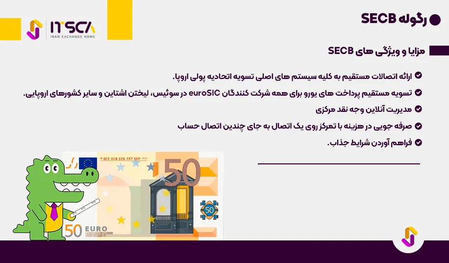 رگوله SECB یا Swiss Euro Clearing Bank - نهاد نظارتی سوئیس - رگوله secb