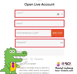نقد و بررسی بروکر ونتیج | vantage 2025 - 11 ثبت نام در بروکر ونتیج برای ایرانیان
