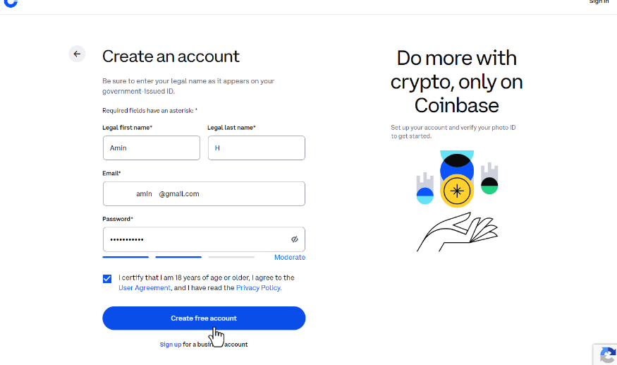 صرافی کوین بیس (Coinbase) - آموزش و نحوه ثبت نام - کوین بیس