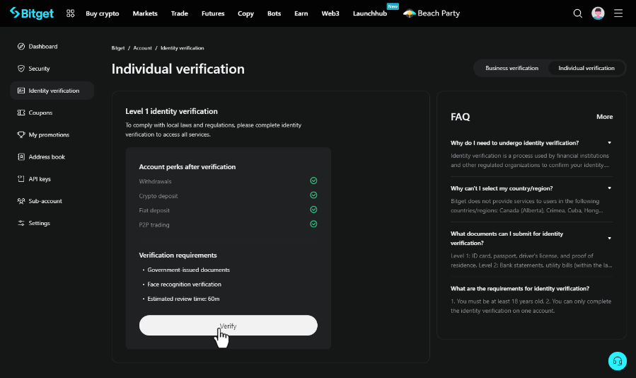 صرافی بیت گت (Bitget) - آموزش و نحوه ثبت نام - بیت گت