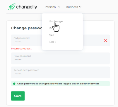 صرافی چنجلی (Changelly)  - آموزش و نحوه ثبت نام - چنجلی