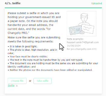 صرافی چنجلی (Changelly)  - آموزش و نحوه ثبت نام - چنجلی