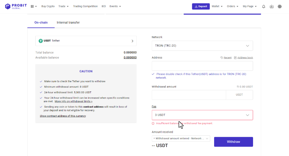 صرافی پروبیت (Probit)  - آموزش و نحوه ثبت نام - پروبیت