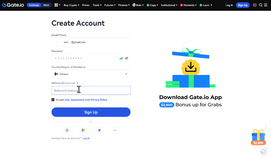 صرافی گیت آیو (Gate.io) - آموزش و نحوه ثبت نام - Gate.io