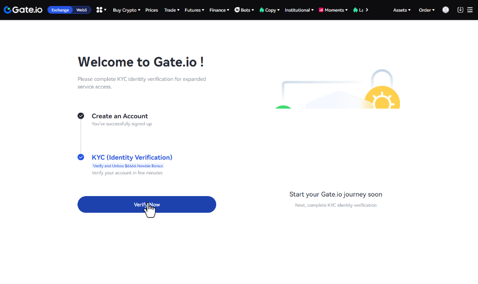 صرافی گیت آیو (Gate.io) - آموزش و نحوه ثبت نام - Gate.io