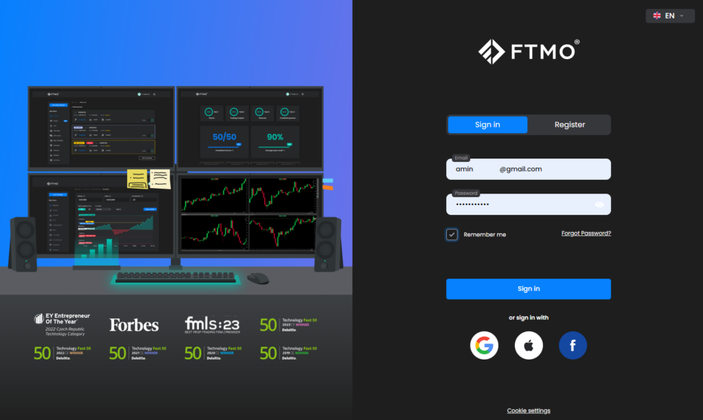 آموزش و بررسی سایت اف تی ام او FTMO - FTMO