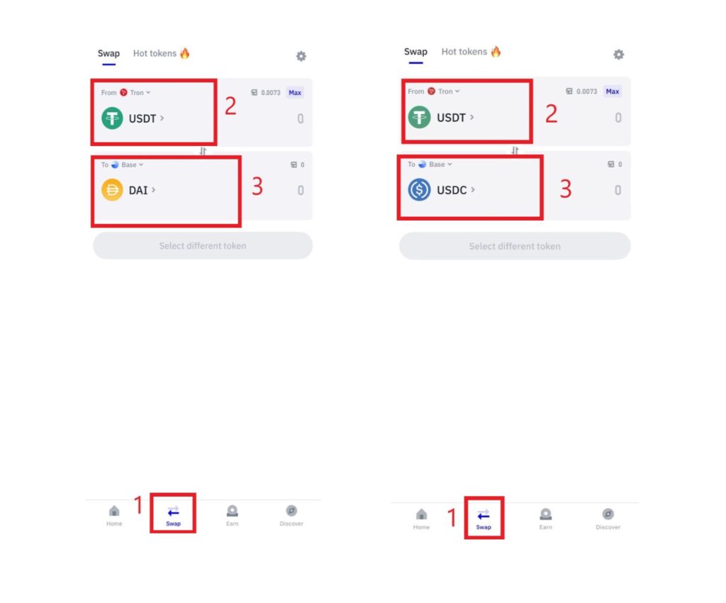 تبدیل usdt در تراست ولت