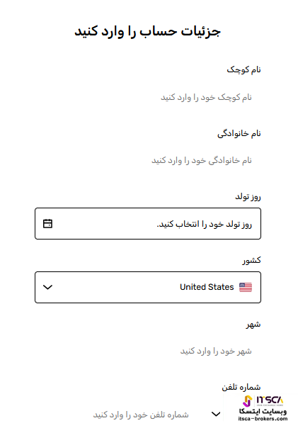 ثبت نام در نولیمیت مارکتس