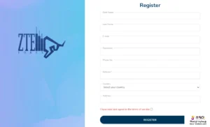 ثبت‌ نام در بروکر ZTE Trading