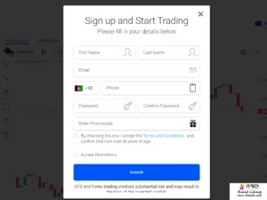 ثبت نام در بروکر FXTRADING.com