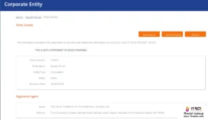 مجوز جزایر مارشال بروکر QF Markets