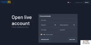 ثبت نام در بروکر ParoxFX